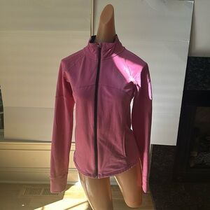 NWOT NIKE DRI-FIT Zip Up Pink Jacket. Size Small